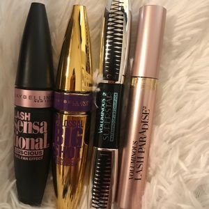 Drugstore mascaras (maybelline + L’Oréal )